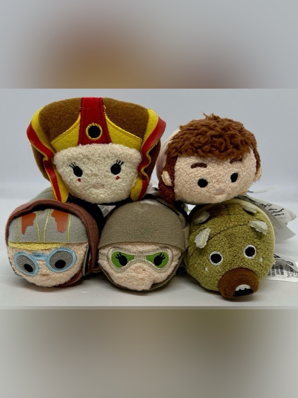 Disney Star Wars Phantom Menace Mini Tsum Tsum Set of 5, NWT.